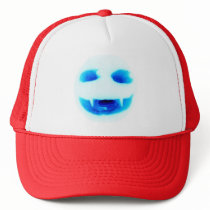 Red, White & Ghoul - hat by Horseshoes3 Red, White & Ghoul - hat