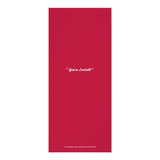 Red White Lighthouse Party Invite