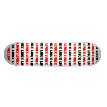Red White & Linux Skate Board Decks