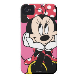 Red & White Minnie 1 iPhone 4 Cases
