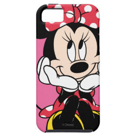 Red & White Minnie 1 iPhone 5 Cover