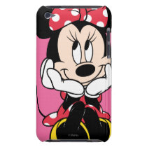 Red & White Minnie 1 iPod Touch Covers at Zazzle