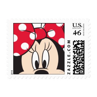 Red & White Minnie 2 Postage