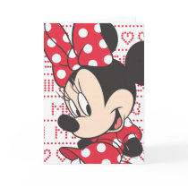 Red & White Minnie 3 Cards