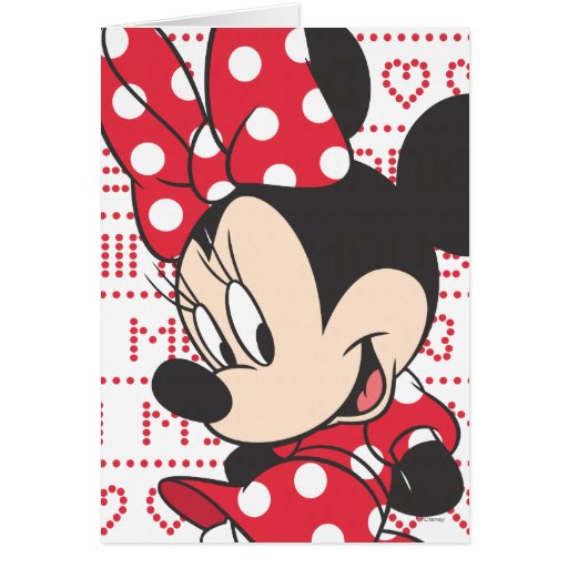 Red & White Minnie 3 Cards