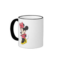 Red & White Minnie 3 Coffee Mugs