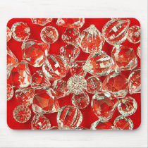RED WHITE mousepads by MARISHKA RED WHITE mousepads