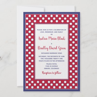 Red white and navy blue is a beautiful classic wedding color theme that 