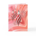 RED & WHITE ORNAMENTS by SHARON SHARPE cards by sharonsharpe RED & WHITE ORNAMENTS by SHARON SHARPE cards