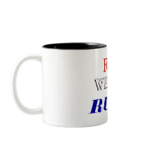 Red white Rush Coffee Mug