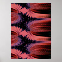 red wicker boxes poster