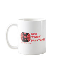 Red Widow Paintball Logo mugs