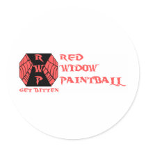 Red Widow Paintball Logo stickers by RWPaintball Red Widow Paintball Logo stickers