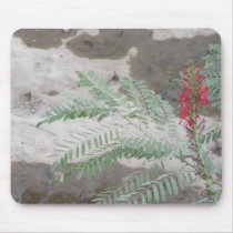 Red Wildflower mousepads by SuanSilverTree Red Wildflower mousepads