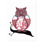 Red Willow Owl Postcard