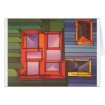 Red Window Cards