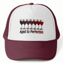 Red Wine Birthday Mesh Hat