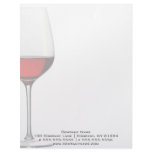 Red Wine Glass Professional Letterhead
