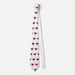 Red wine glass tie