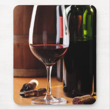 Red Wine Mousepads