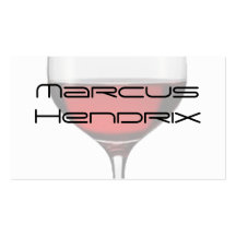 Red Wine Professional Business Cards