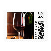 Red Wine Stamp