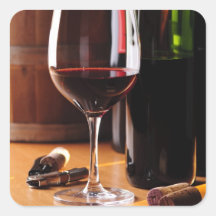 Red Wine Sticker