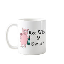 Red Wine & Swine Mugs