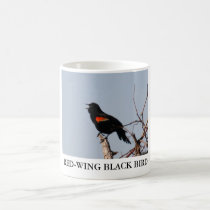 RED - WING BLACK BIRD mugs