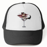 Red Wing Fairy Girl In Martini Glass Hats