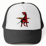 Red wing trucker hat