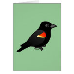 Red-winged Blackbird Card
