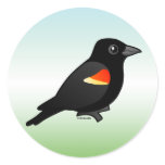 Red-winged Blackbird stickers