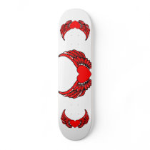 Red Winged Heart Skateboard