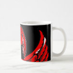 Red Winged Red Hearts Coffee Mug
