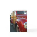 Red Woodie Note Card