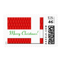 Red Wrapping Paper, Merry Christmas! postage by elyssa444 Red Wrapping Paper, Merry Christmas! postage