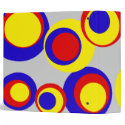 red yellow blue dots