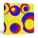 red yellow blue dots spots