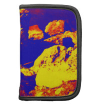 Red yellow blue rock abstract Ft. Pierce Planners