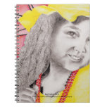 Red Yellow Girl 1 Notebook notebooks