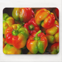 Red-Yellow-Green Peppers Mousepad