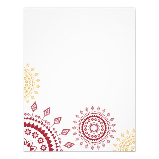 Red & Yellow Namkaran Baby Naming Invitations