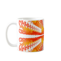 Red & Yellow Patterns: Vector Drawing: Coffee Mug by spiritswitchboard Red & Yellow Patterns: Vector Drawing: Coffee Mug