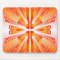 Red & Yellow Patterns: Vector Drawing: Mousepad