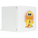Red &amp; Yellow Ribbon Duck Binder