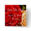 Red Yellow Rose buttons