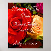 Red Yellow Rose Print