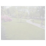 Red Young cyclists enjoy azalea garden flowers Letterhead