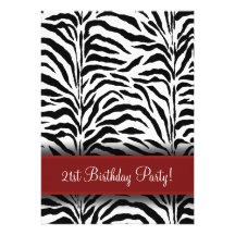 Zebra Birthday Party on First Birthday Party Invitations  700  Twenty First Birthday Party